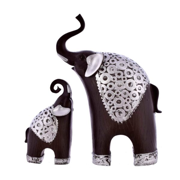 Elephant Pair  Statue